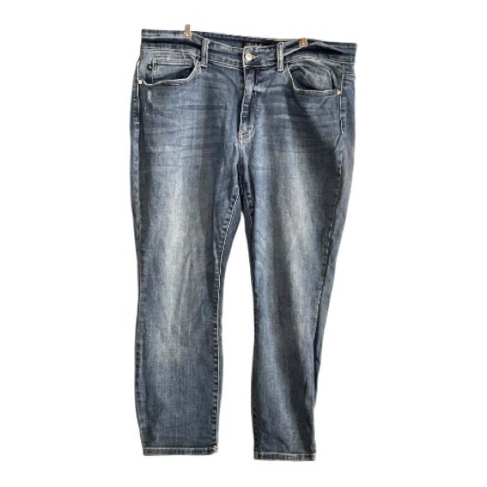 Judy Blue Women's Skinny Jeans in Classic Blue Size 18W